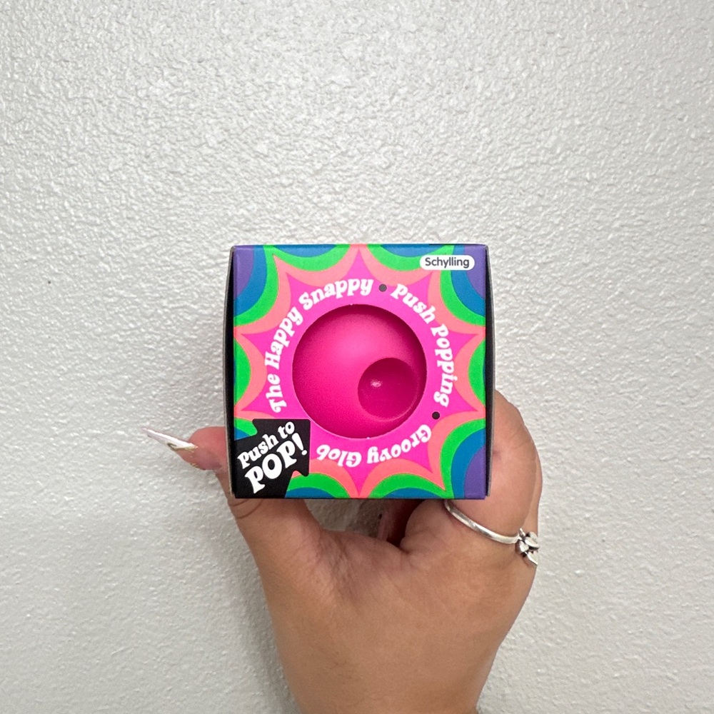 NeeDoh Happy Snappy- Pink